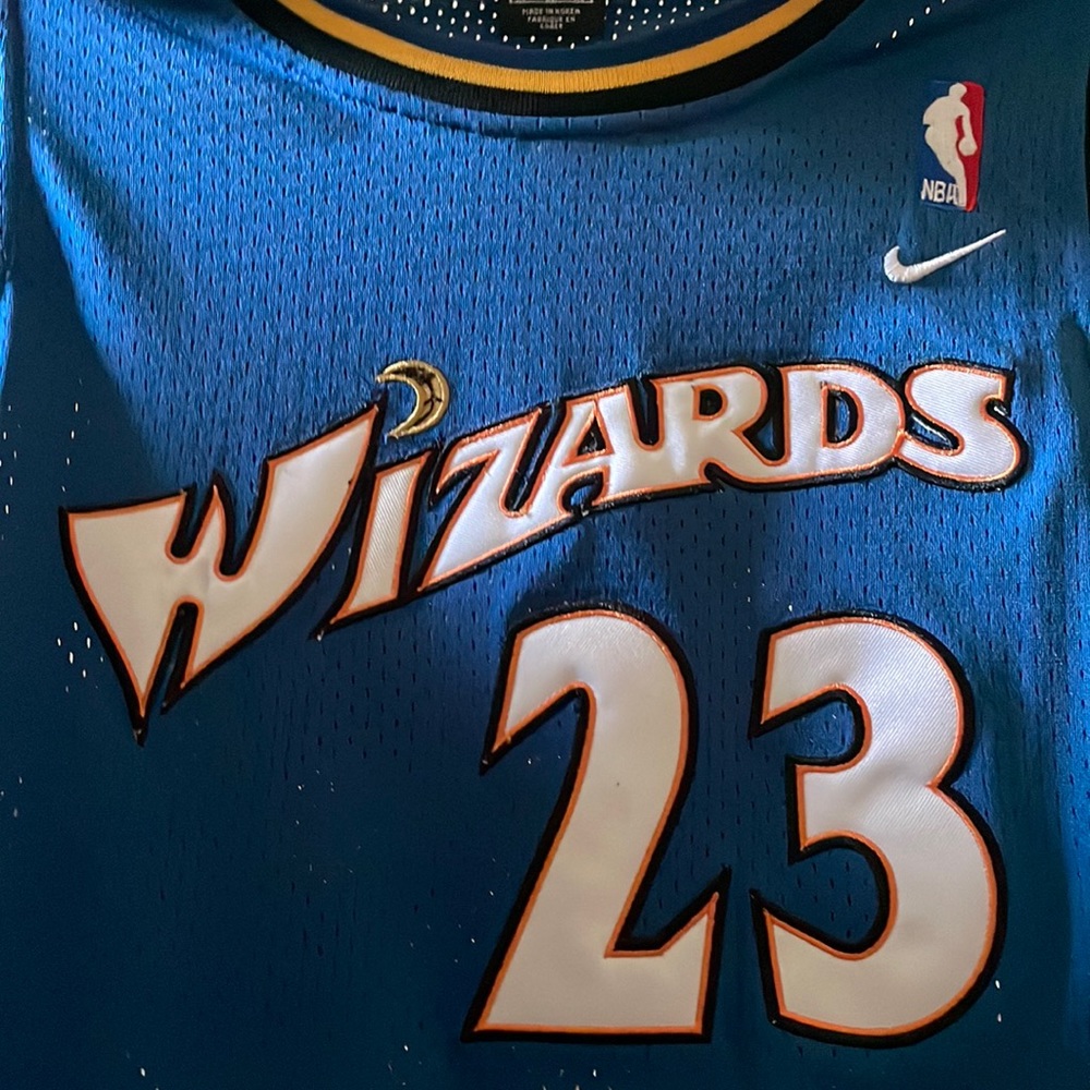 Michael Jordan Wizards Nike Jersey